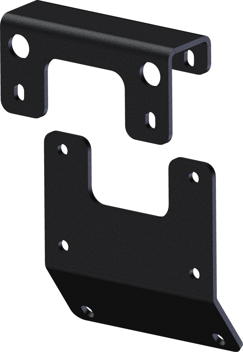 KFI Arctic Cat Alterra Winch Mount Part Number 101390 – Durable Powder-Coated Steel Bracket for ATV Off-Road Vehicles