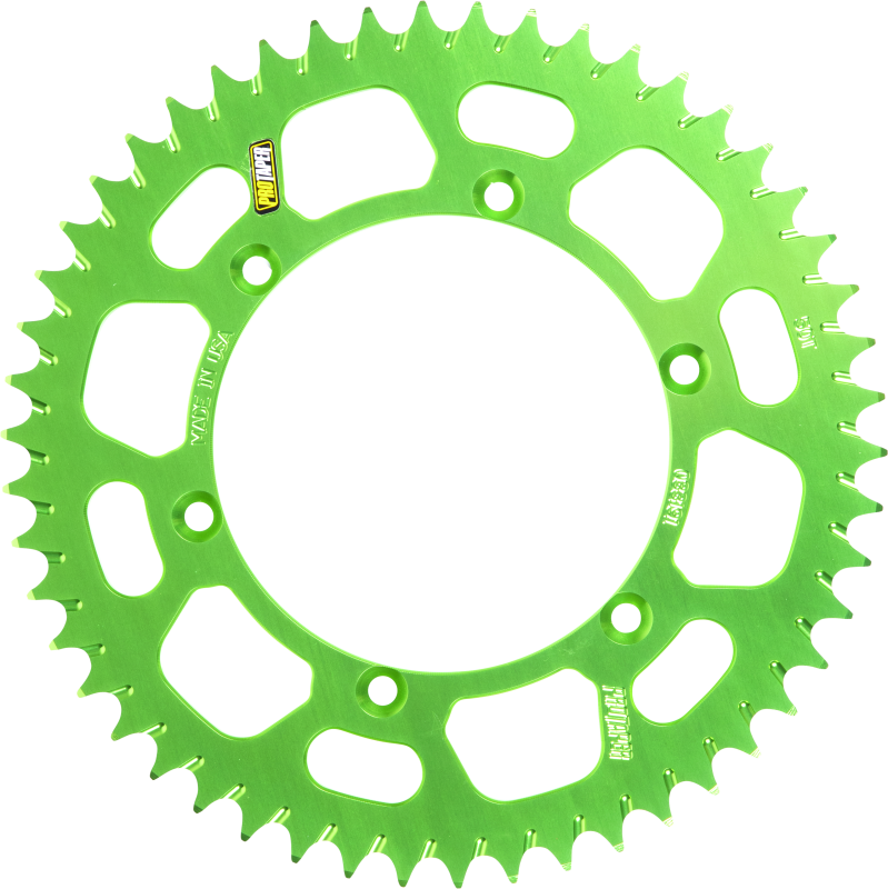ProTaper Kawasaki Rear Green Sprocket Part #033177 – 49 Teeth for KX Series