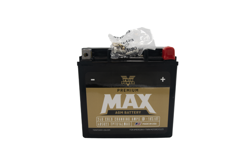 Twin Power GYZ-16HL Premium MAX Factory-Activated AGM Battery for Harley-Davidson Models