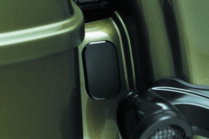 Kuryakyn Antenna Hole Filler Black for Harley Davidson Street Glide and Road Glide Models