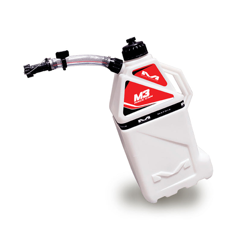 Matrix Concepts M3 Utility Can - Red, 4-Gallon Capacity with Reinforced Design and Easy Pour Spout