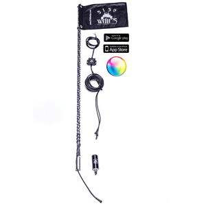 5150 Whips 187 LED Bluetooth Whips - Single