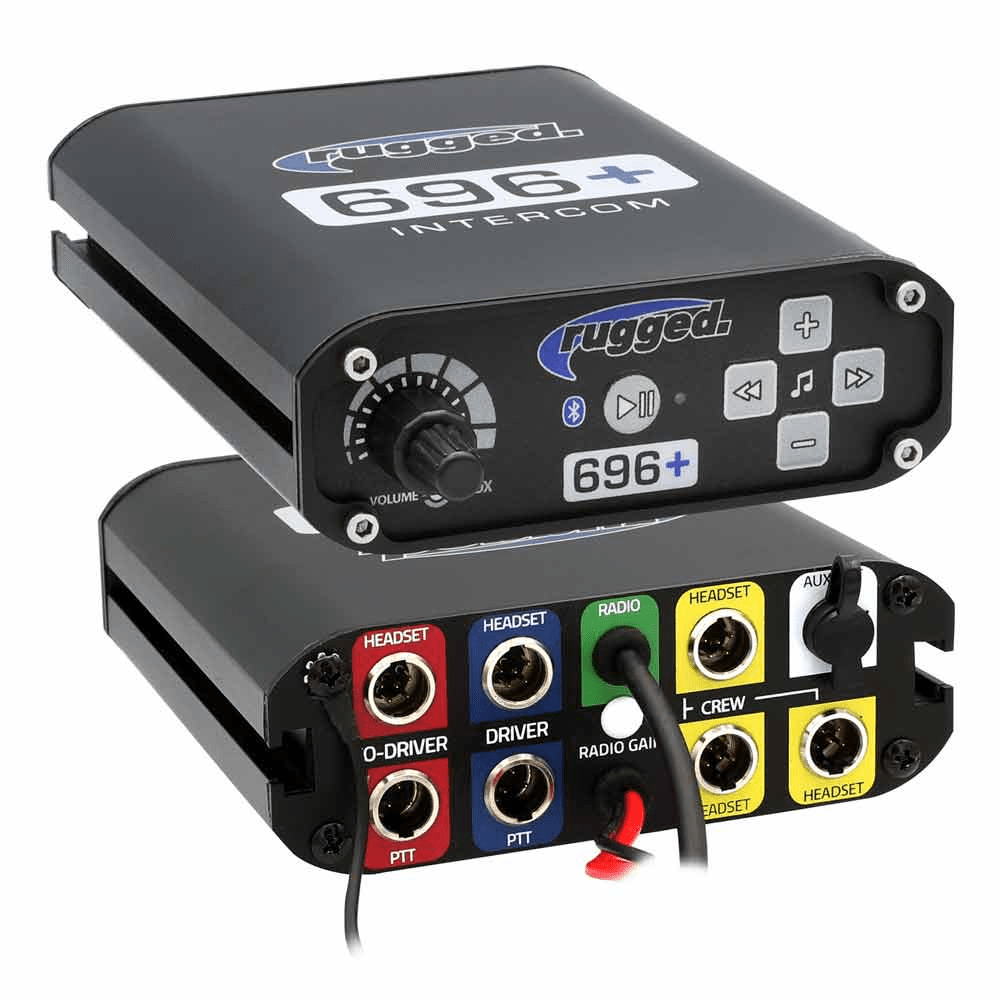 Rugged Radios BUILDER KIT - 696 PLUS Intercom System with Bluetooth Music