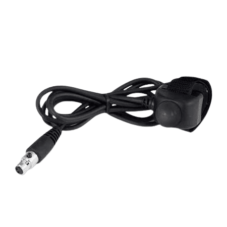 Rugged Radios Velcro Mount Grab Bar Push to Talk (PTT) W/ Straight Cord