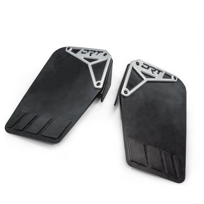 Polaris RZR Pro R / Turbo R Billet Aluminum Extended Mud Flap Kit