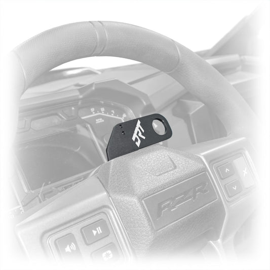 Polaris RZR Pro R / Turbo R Steering Wheel Single Push-To-Talk Plate