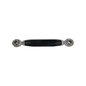 Polaris Pro R Sway Bar Link by AJK Offroad in Black Front Link in Product View
