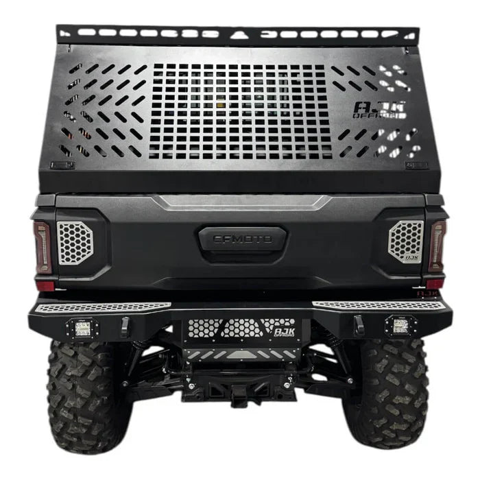 AJK Offroad CF Moto UForce U10 Tall Bed Rack w/ Enclosure