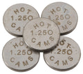 Hot Cams 04-08 Honda CRF 400 DVX and 02-16 CRF 450 R Shim Kit - 1.250mm Thickness, 5 Pack