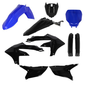 Acerbis Full Plastic Kit for Yamaha YZ250F and YZ450F Models - Blue/Black