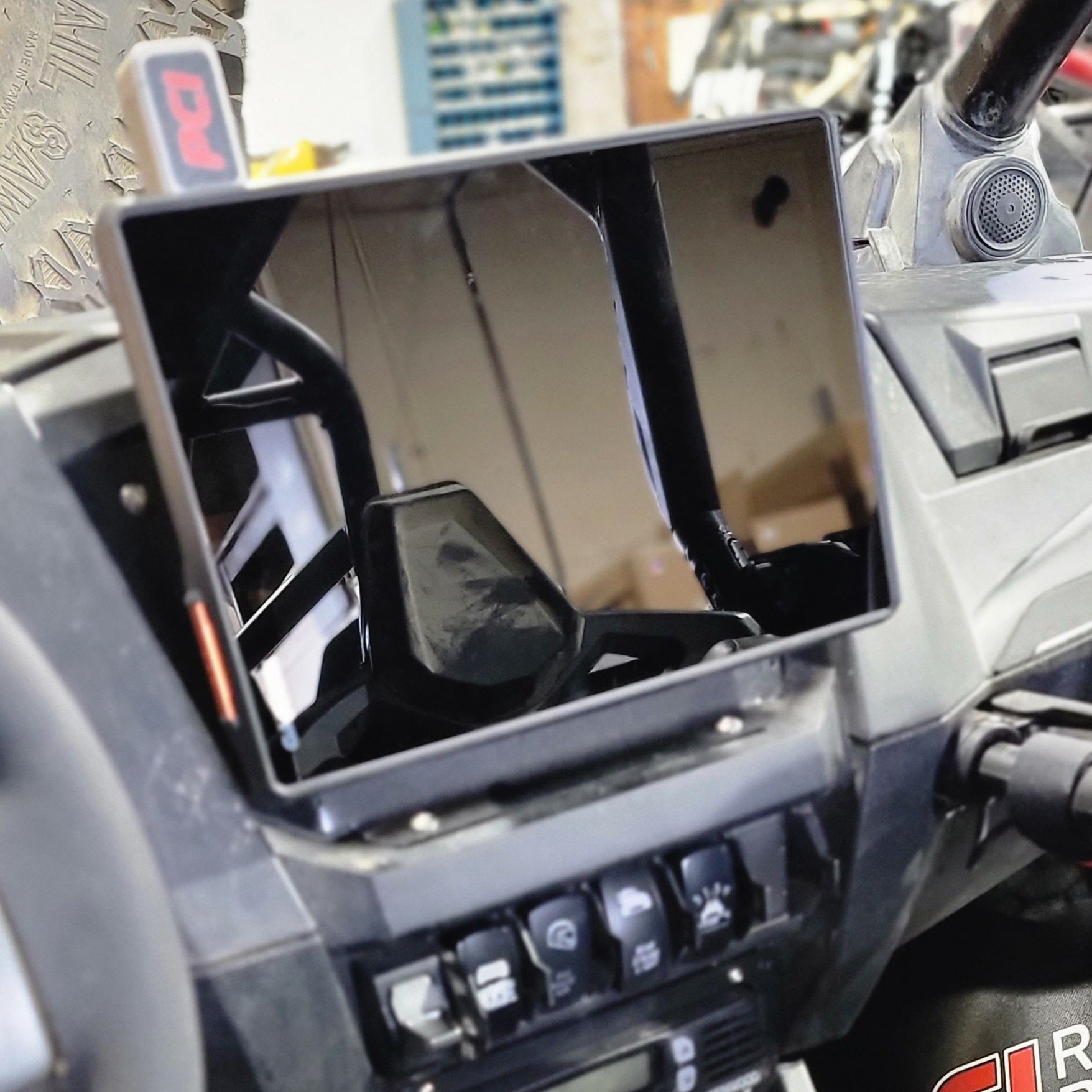 Polaris RZR Garmin Tread GPS Mount for 19-24 Pro R / Turbo R / Pro XP by FASTLAB