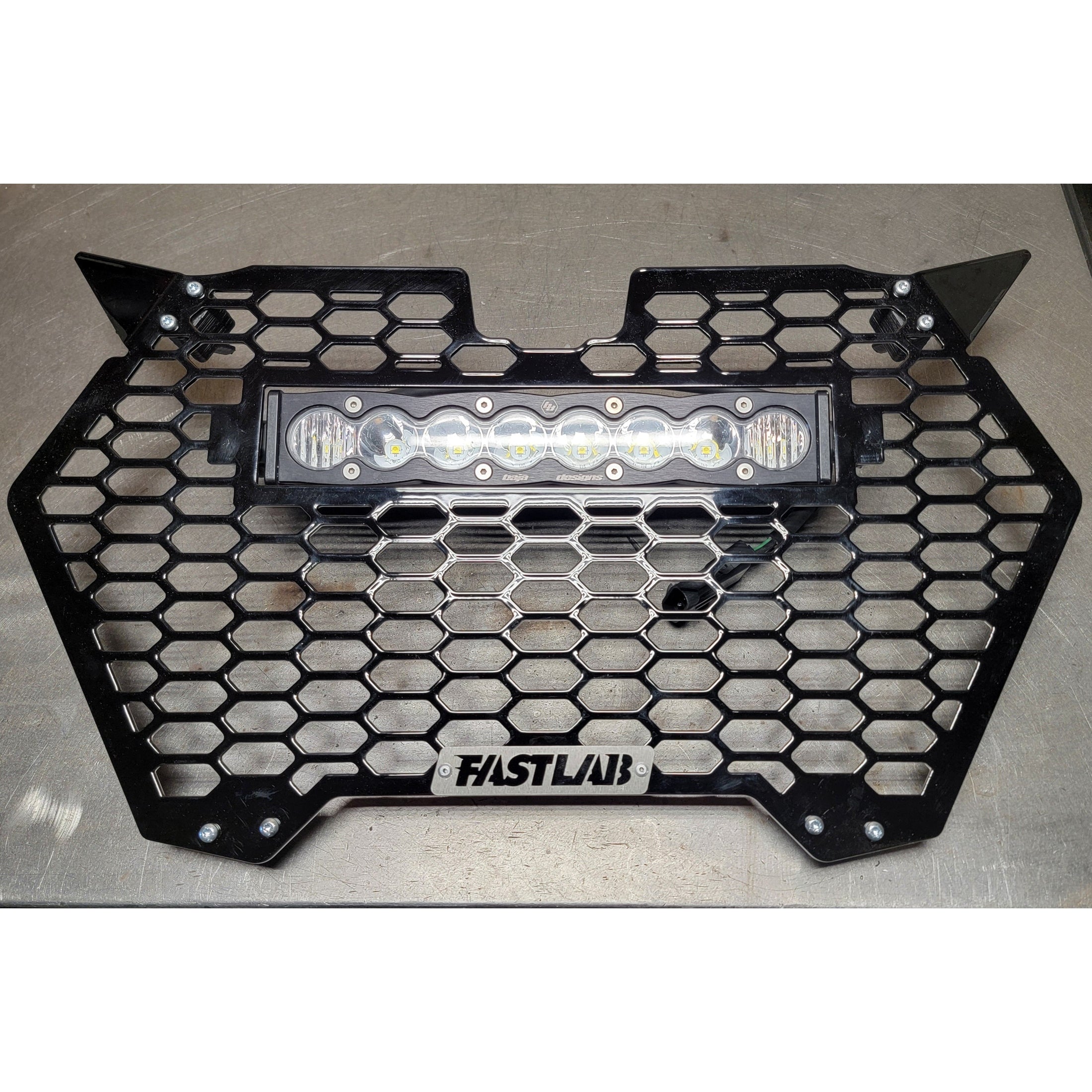 FastLab Can-am Maverick R Grill with S8 Light Bar