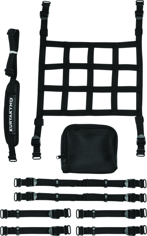 Kuryakyn Torke 24L Solo Dry Pannier – Waterproof Motorcycle Storage Bag with Removable Support Structure