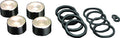 Bikers Choice Part 601663 Chrome Piston and Seal Kit for Harley Davidson 2000-2003 Big Twin Models