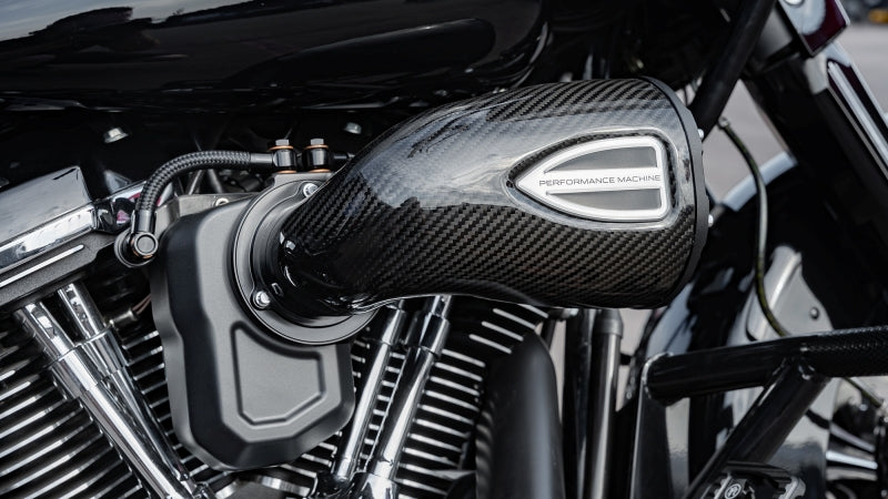 Performance Machine C4 Series Air Cleaner for Harley Touring 2008-2016, Black Ops Finish