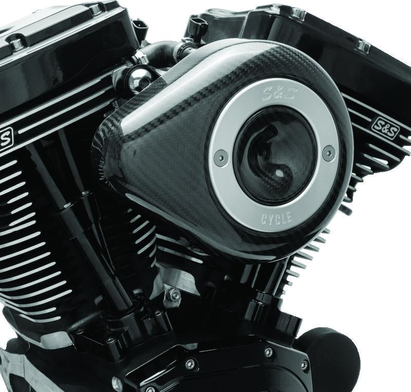 S&S Cycle Carbon Fiber Air Cleaner Cover for Stealth Applications - Part 170-0501