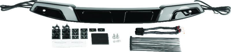Kuryakyn Tracer Windshield Trim for Harley Davidson FLH Models - Black