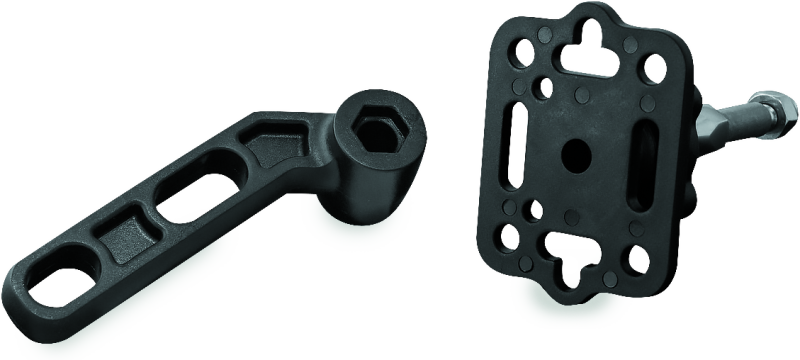 Kuryakyn Standard Accessory Perch Mount Black for Powersports Devices Part 1672