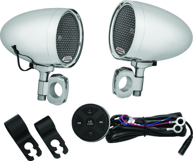 Kuryakyn Road Thunder Speaker Pods Bluetooth Audio Controller by MTX - Part #2712