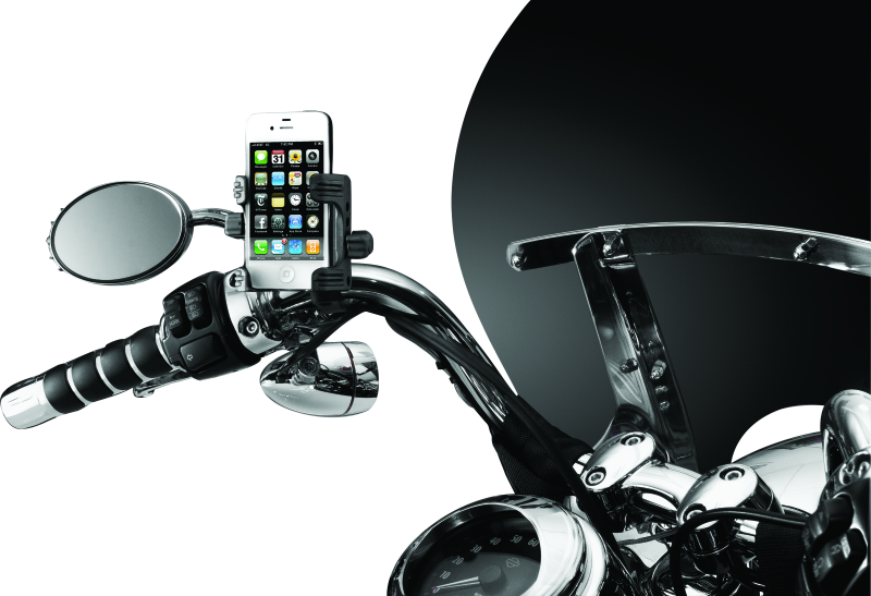 Kuryakyn Tech-Connect Bar Mount for 7/8 to 1-1/4 Inch Bars, 1-5/8 to 3-5/8 Inches Wide