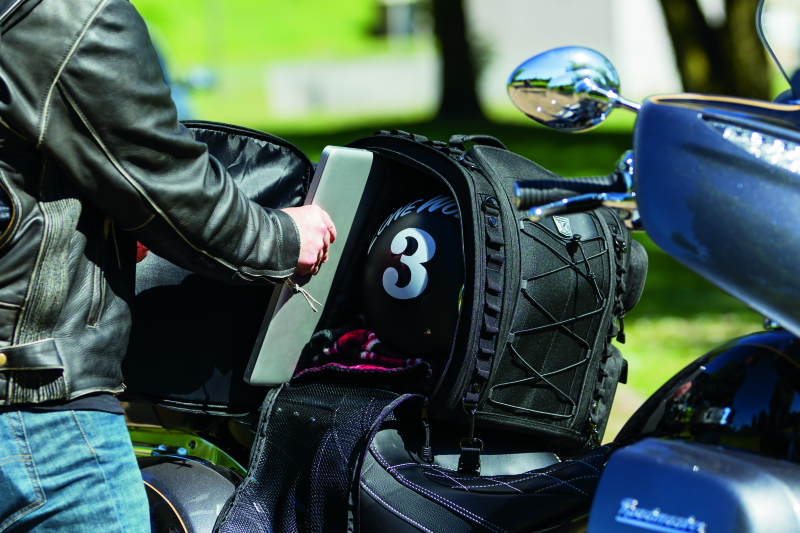 Kuryakyn Momentum Road Warrior Bag - Versatile 1200 Denier Textile Storage for Powersports