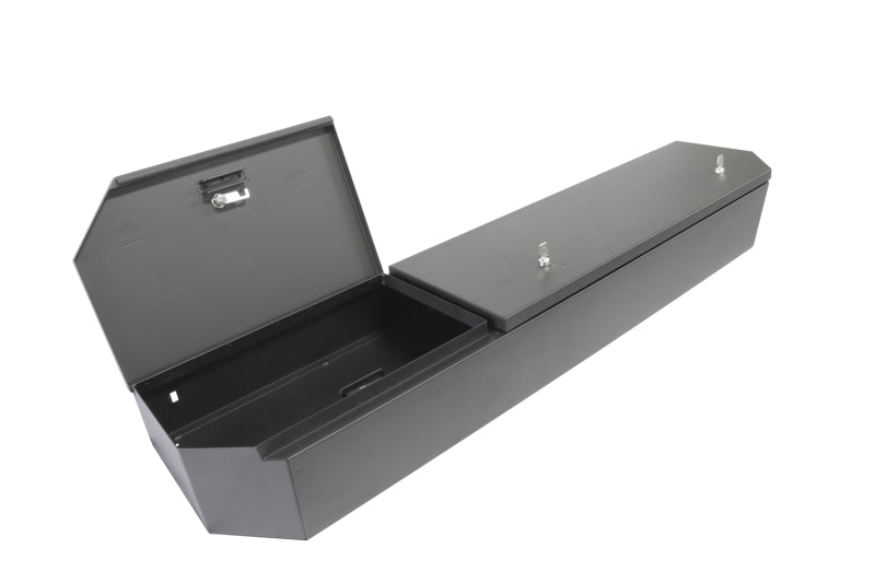 Tuffy Products Underseat Lockbox with Keyed Lock for Ford F-150 and Super Duty Crew Cab – Secure Steel Storage