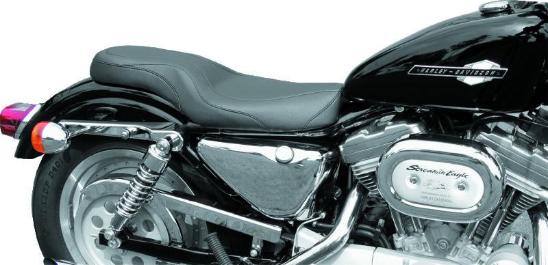 Mustang Motorcycle DayTripper 1-Piece Seat for Harley Sportster 82-03 - Black