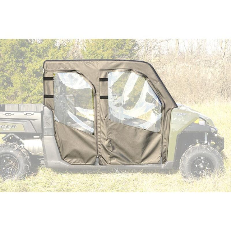 Seizmik Polaris Ranger XP Crew Soft Doors with Zippers Kit – Model 51-21003