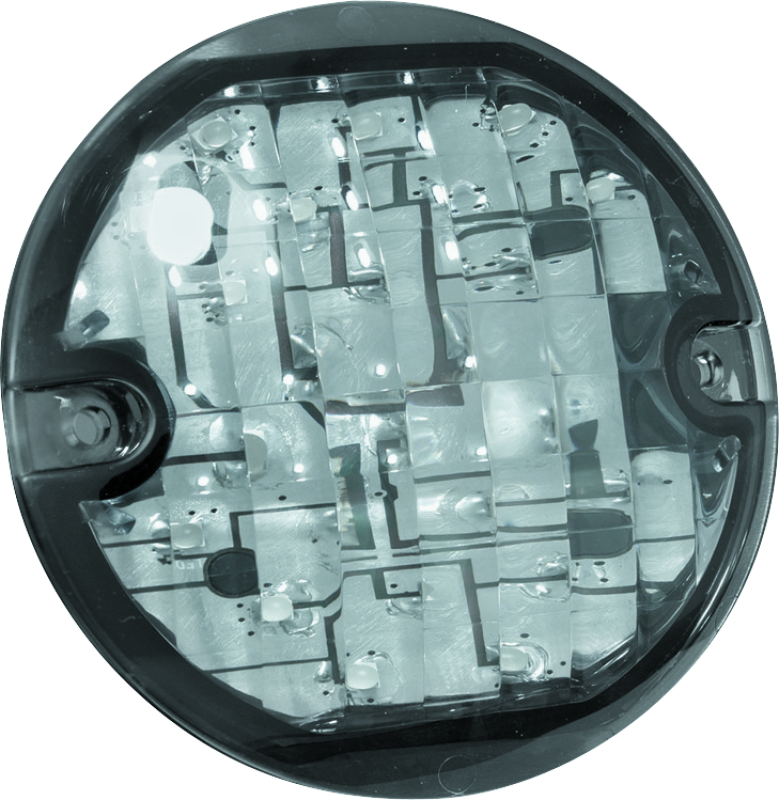 Kuryakyn LED Front Turn Signal Conversion Flat Style Insert with Amber Lens for Harley Davidson 2008-2010