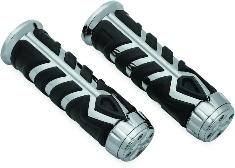 Kuryakyn Spear Grips for 2014-2017 Indian Motorcycles Chrome - Part 5635