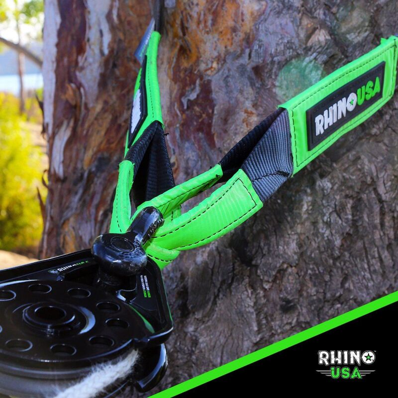 Rhino USA Snatch Block RNO-SNTCH-BLCK for Heavy-Duty Lifting and Pulling