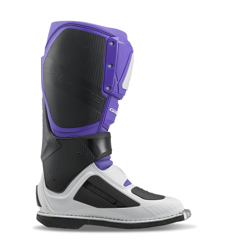 Gaerne SG12 Limited Edition LE Motorcycle Boots Size 11 – Purple, Black & White