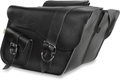 Willie & Max Universal Ranger Large Slant Saddlebags in Black - Part Number 58750-00