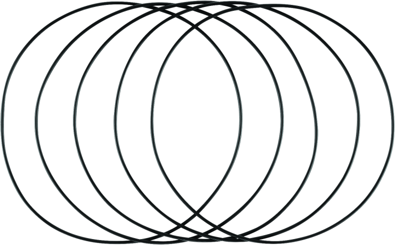 Twin Power L82-06 Big Twin and Dyna Inner Primary O-Ring Kit – OEM Replacement for Harley-Davidson