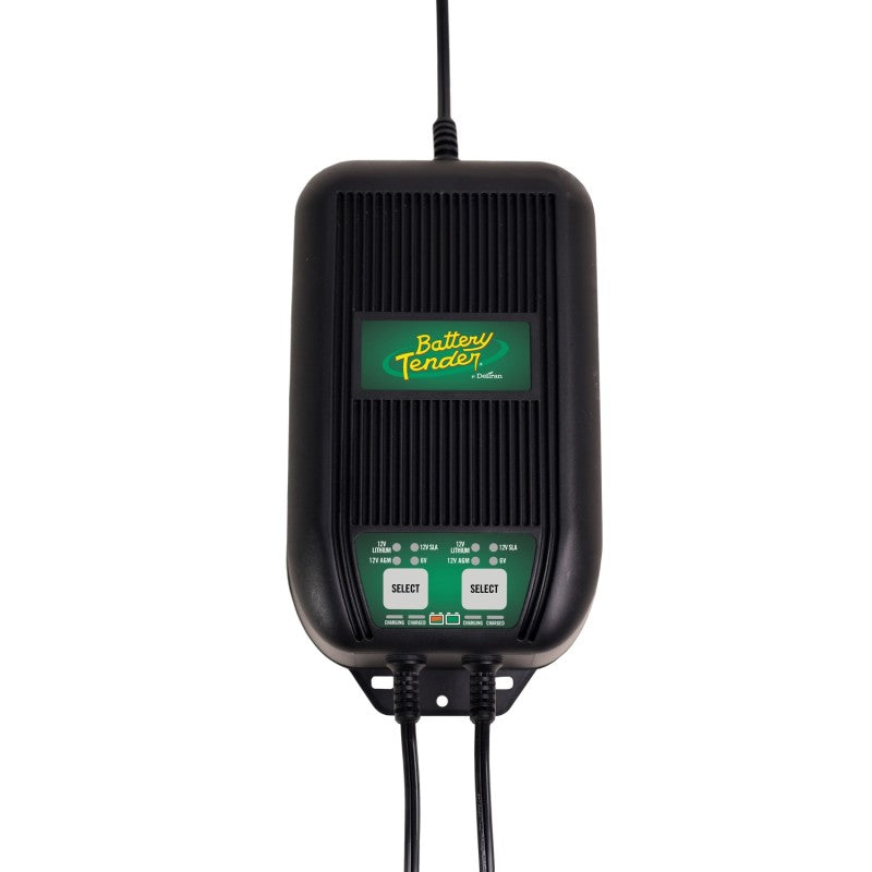 Battery Tender 2 Bank 6A On-Board Marine Battery Charger - Part Number 022-1002-DL-WH