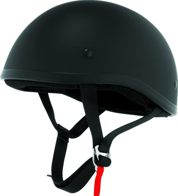 Bikers Choice Skid Lids Original Helmet Flat Black - XS