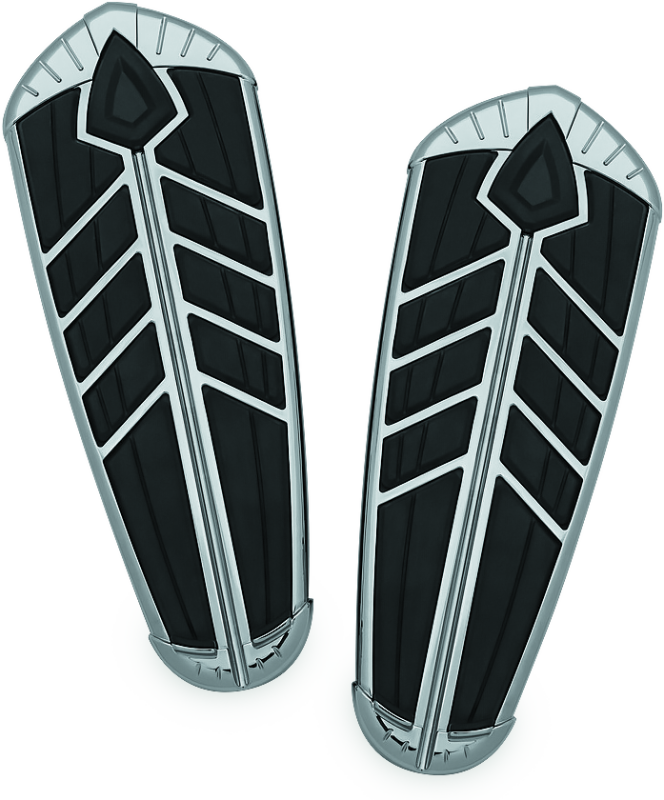 Kuryakyn Spear Driver Floorboard Inserts for Indian Motorcycles