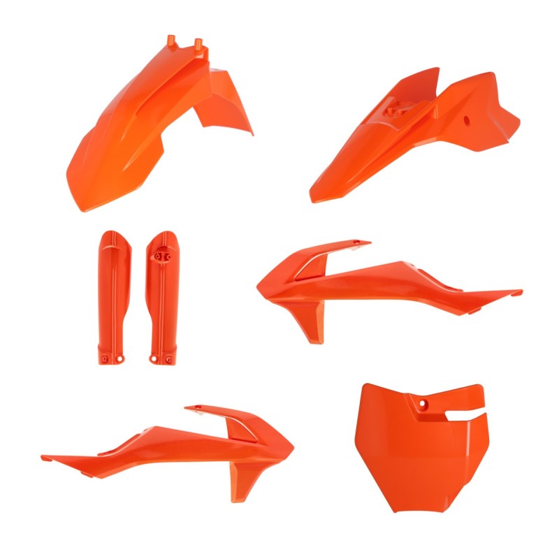 Acerbis Full Plastic Kit for KTM 50 SX & GasGas MC50 (2016-2023) in Orange - Part Number 2980585226