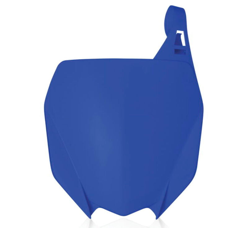 Acerbis Blue Front Number Plate for Yamaha YZ Models (Part #2685860003)