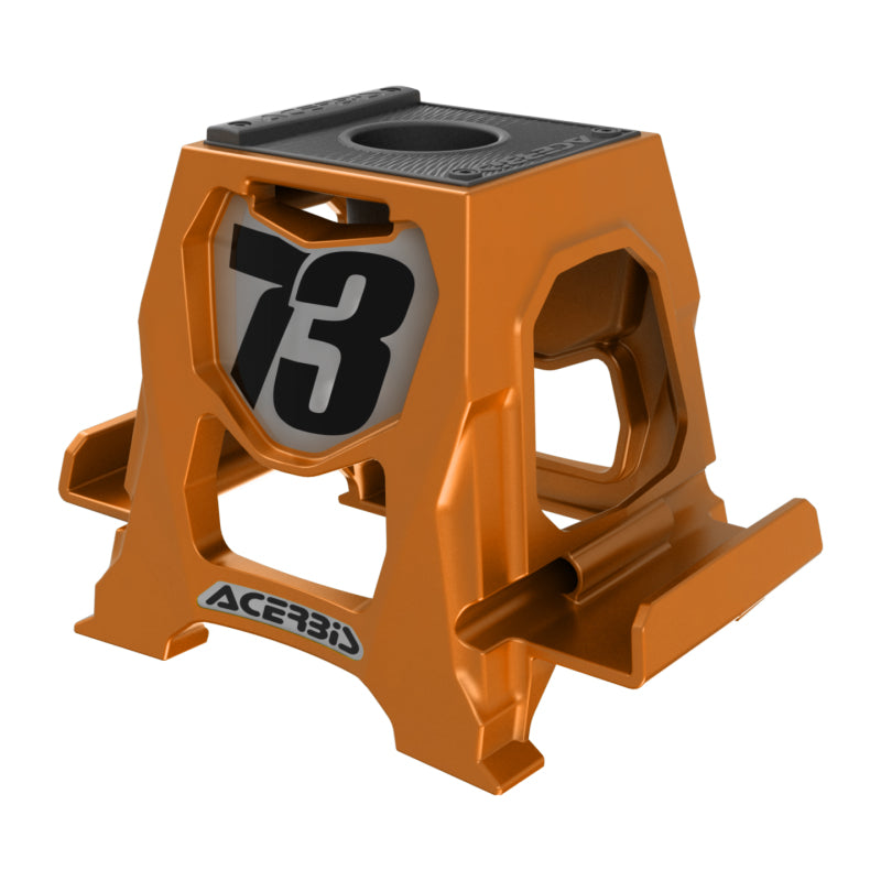 Acerbis Phone Stand 73 - 16-Inch Orange for Powersports Devices