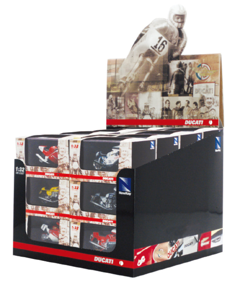 New Ray Toys Ducati Series Assortment 1:32 Scale Model Collection