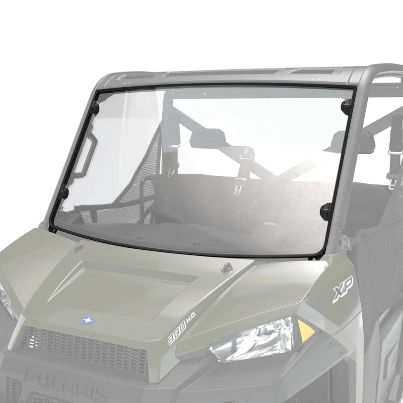 Polaris Ranger XP 1000 Polycarbonate Full Windshield - Clear