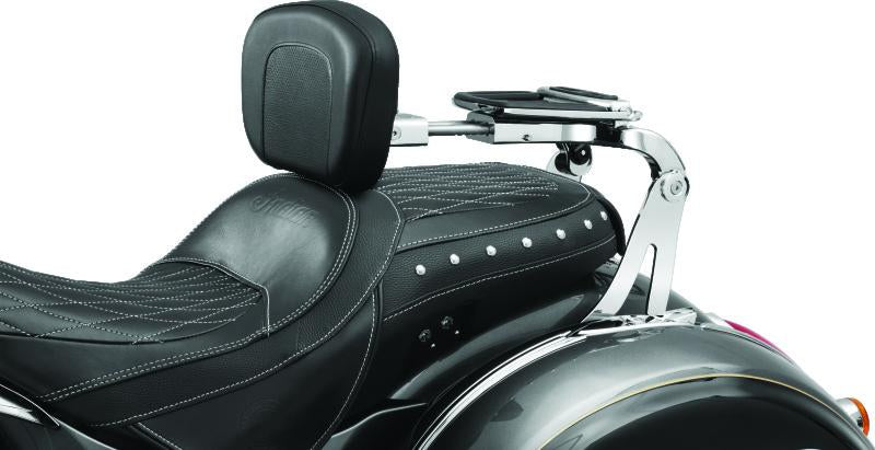 Kuryakyn Multi-Purpose Backrest with Luggage Rack – Model 1660