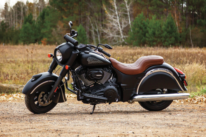 Kuryakyn Teardrop Mirrors Satin Black - Compact Custom Motorcycle Mirrors with Convex Glass