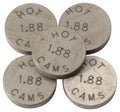 Hot Cams Shim Kit 1.880mm Thickness – 5 Pack for Japanese, KTM, and Vintage Motorcycles