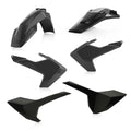 Acerbis 17-19 Husqvarna TE150/250/300 and FE250/350/450/501 Plastic Kit in Black