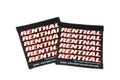 Renthal Team Clean Grip - Black/Red/White for Motorcycle Control and Comfort