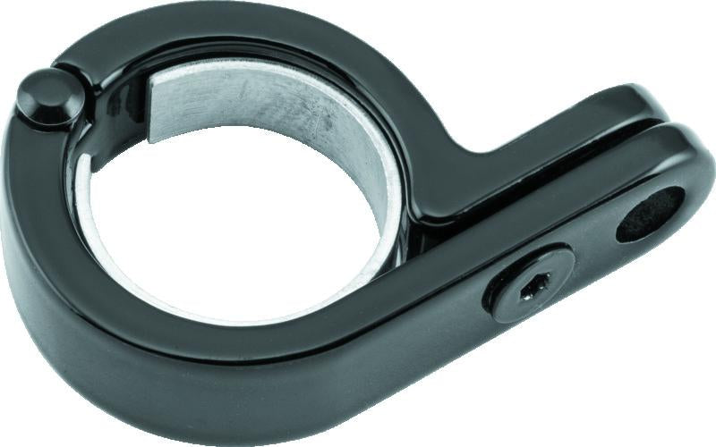 Kuryakyn P-Clamp 1-1/8 inch to 1-1/4 inch Black for Powersports Mounting