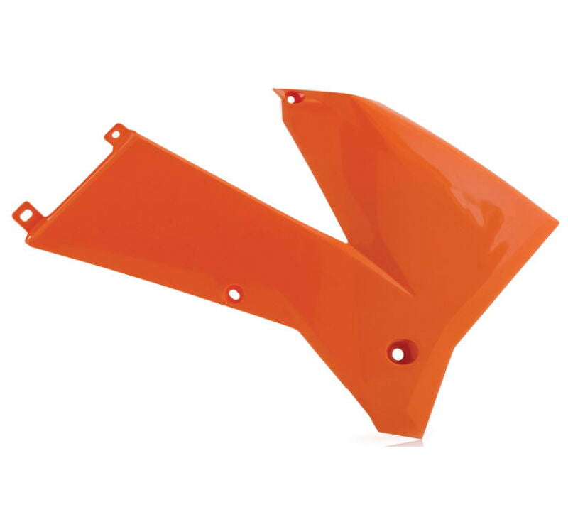 Acerbis 2005-2007 KTM EXC SX XC GasGas MXC Radiator Shroud in Orange