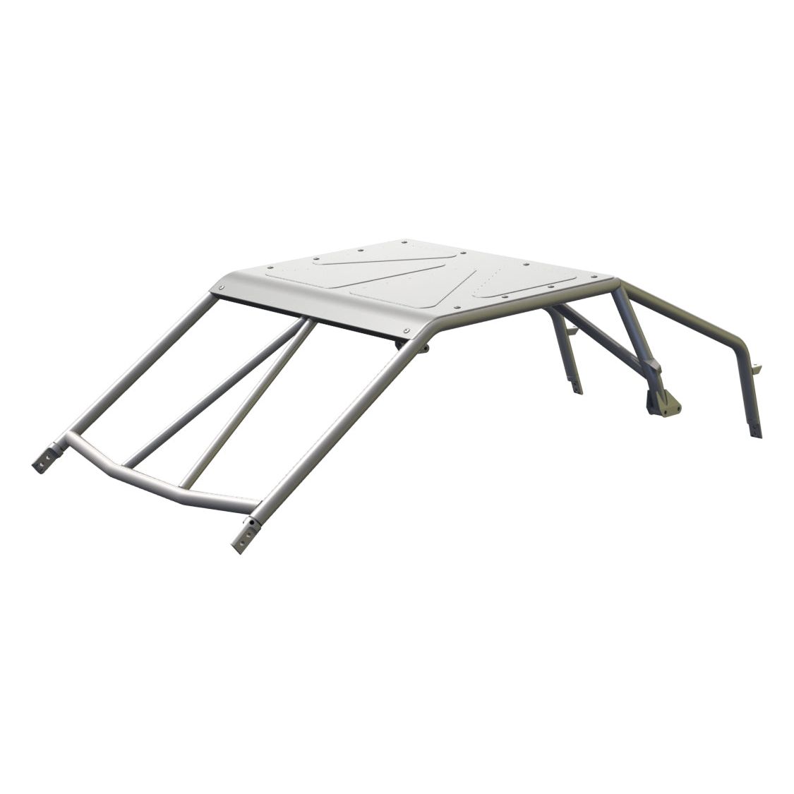 Polaris RZR Turbo R Raw Assembled Baja Spec Cage with Roof